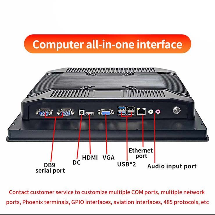 Touch Screen Windows All-in-one Computer With Embedded Installation 7 ...